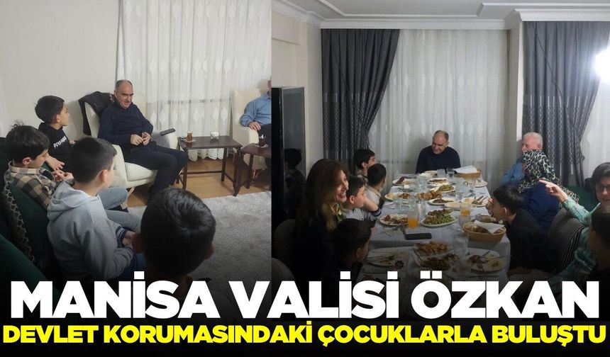 Vali Özkan kurumların hizmet verdiği çocukların evine misafir oldu