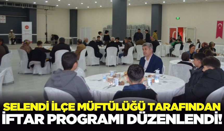 Manisa'da "İyilik sofrası" iftar programı