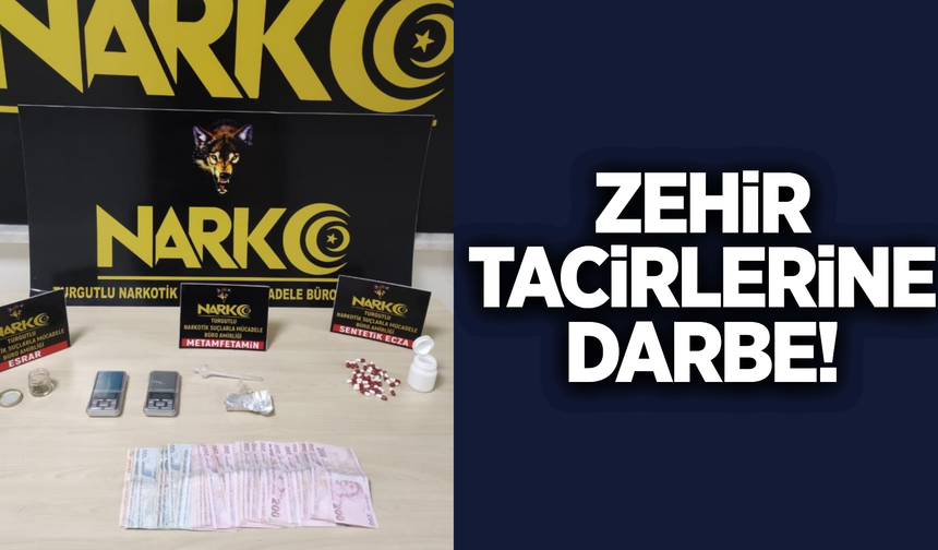 Manisa'da uyuşturucu operasyonu: 2 kişi tutuklandı!