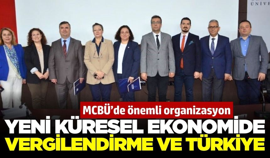 'Yeni Küresel Ekonomide Vergilendirme ve Türkiye' paneli Manisa'da düzenlendi
