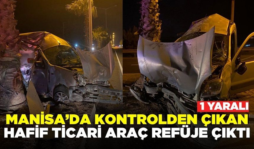 Turgutlu’da Kaza: 1 Yaralı