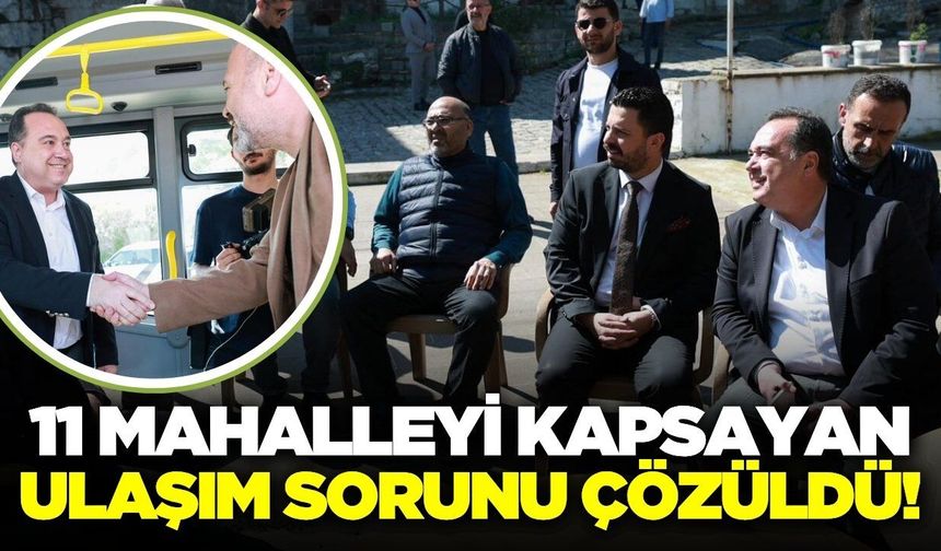 Başkan Dutlulu, "Bölgedeki ulaşım aksamalarını sona erdirdik"