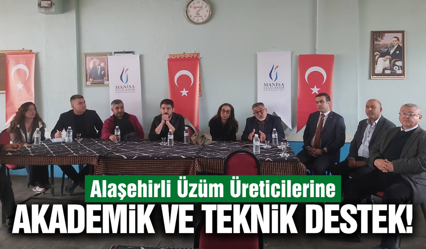 Alaşehir’de bağcılığın geleceği masaya yatırıldı