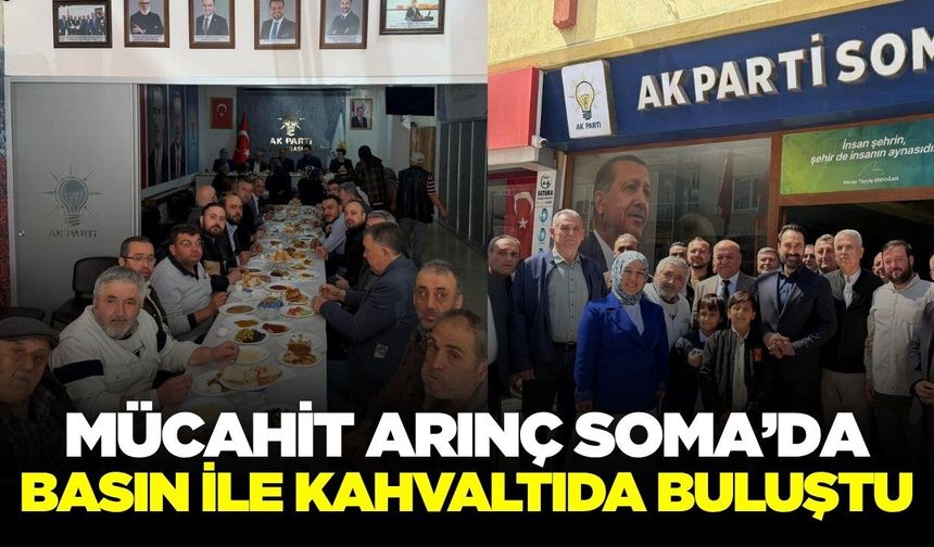 Mücahit Arınç basınla kahvaltıda bir araya geldi!