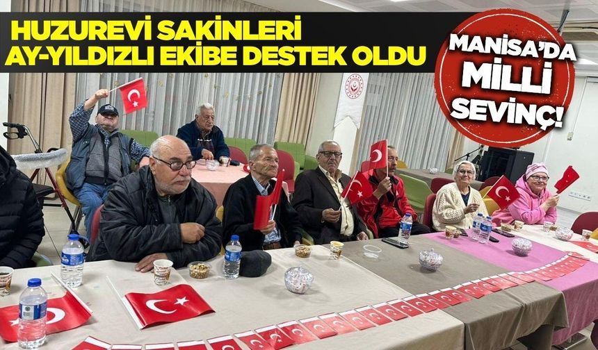 Salihli Huzurevi’nde Milli gurur!