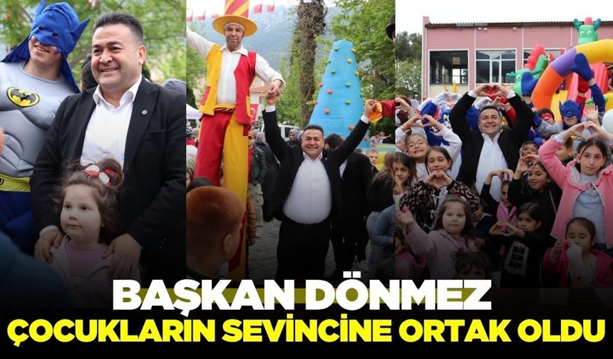 Kırkağaç'ta 23 Nisan coşkusu