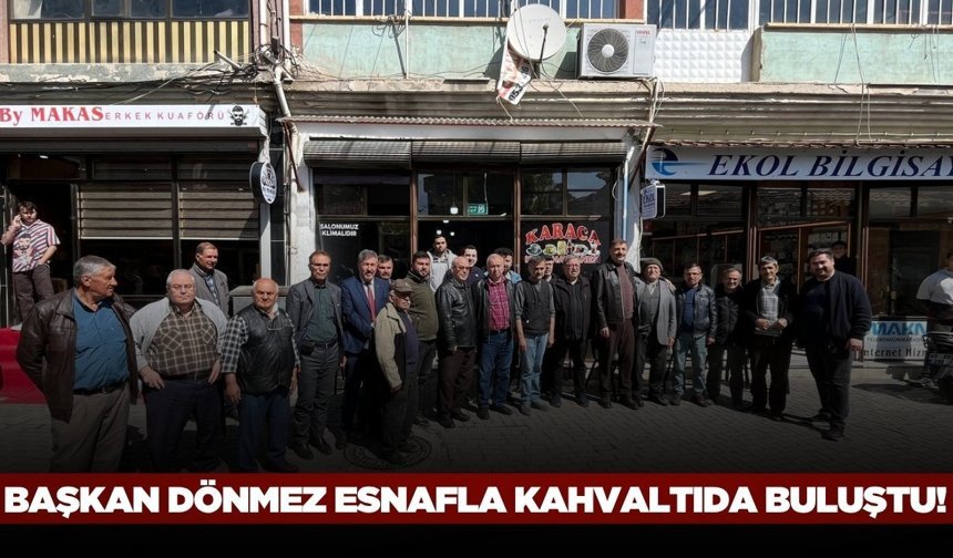 Başkan Dönmez’den Esnafa “Ortak Akıl” Ziyareti: “Kula’yı Birlikte Güzelleştireceğiz”