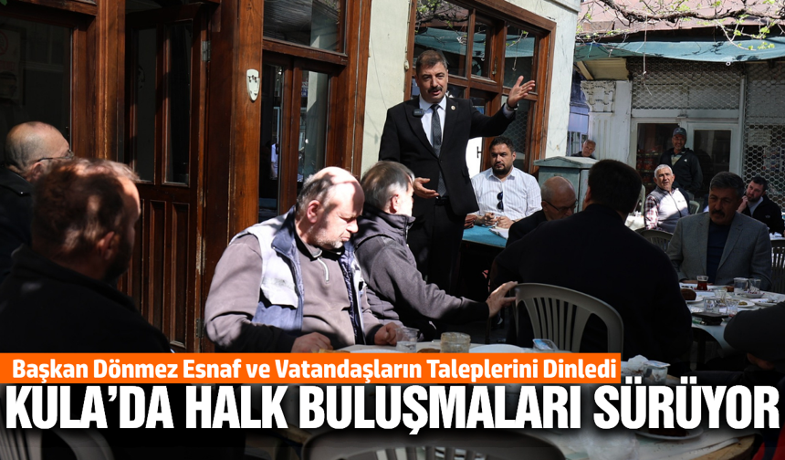 Başkan Dönmez sorunları yerinde dinledi!