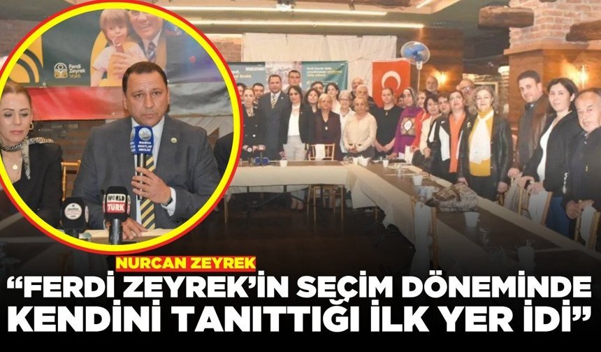 Manisa Dostlar Meclisi’nin konuğu Nurcan Zeyrek oldu!