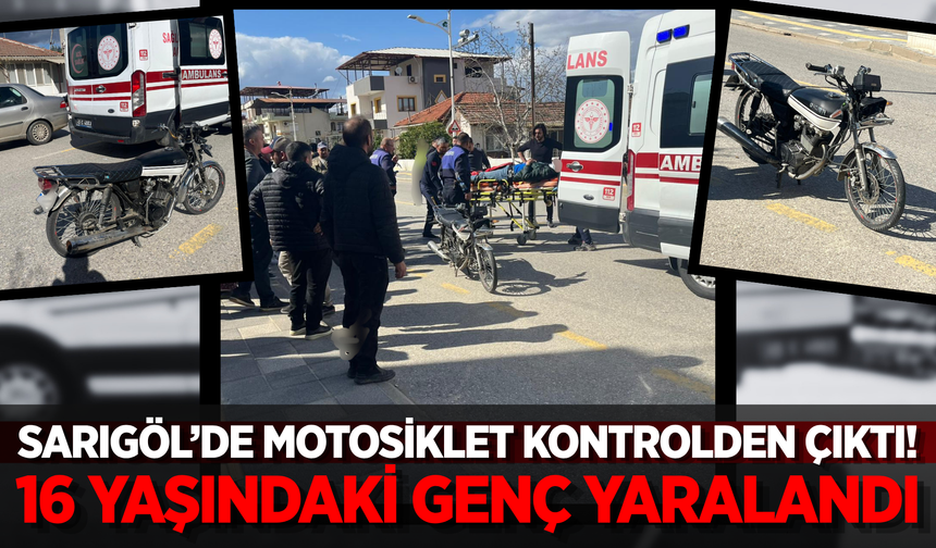 Sarıgöl'de Korkutan Kaza: 1 Yaralı