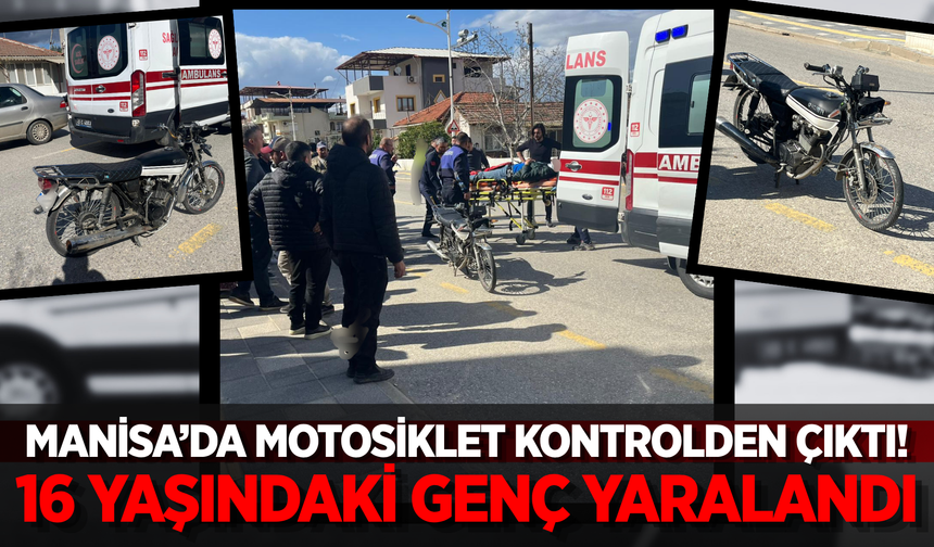 Sarıgöl'de Korkutan Kaza: 1 Yaralı