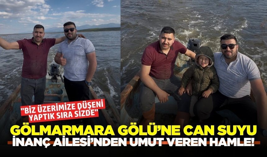 Marmara Gölü’nde "Vefa" mesaisi!