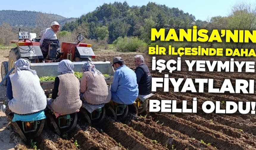 Tarım işçisi yevmiyesi belli oldu!