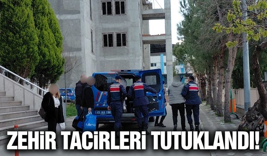Kırkağaç'ta zehir tacirlerine darbe: 2 şüpheli tutuklandı!