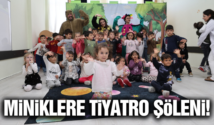 Kula Belediyesi’nden miniklere eğitici tiyatro etkinliği