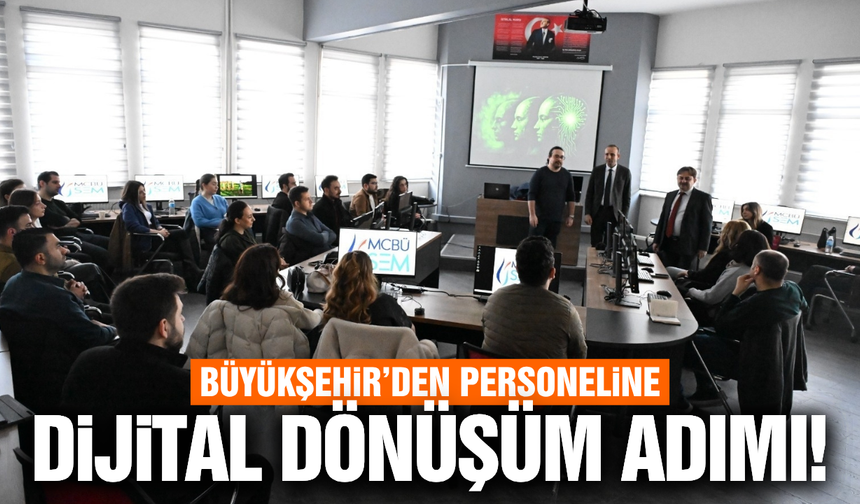Manisa Büyükşehir Personeline "Yapay Zeka" eğitimi