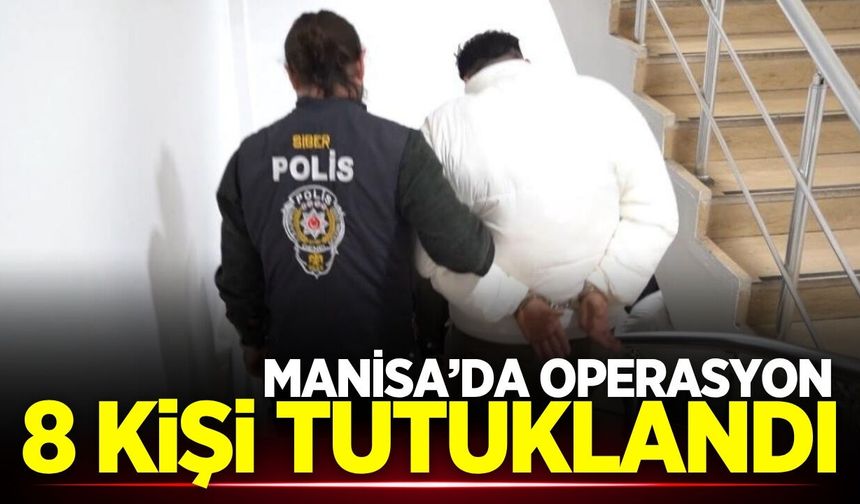 Manisa Dahil 5 İlde Dev Operasyon: Kripto Şebekesine Darbe!