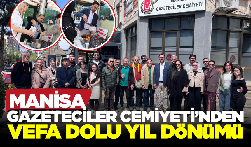 Manisa Gazeteciler Cemiyeti 69 Yaşında