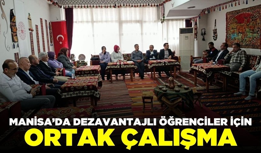 Manisa'da Eğitime Destek Platformu Toplantısı