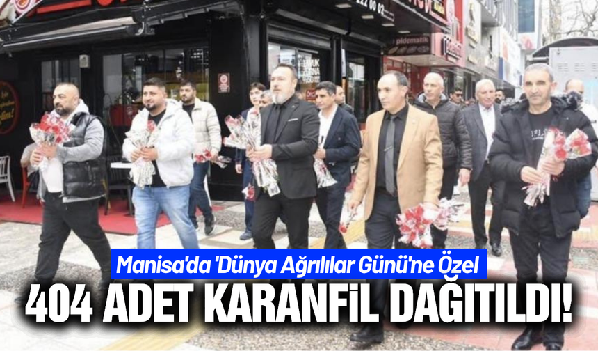 Manisa'da "Dünya Ağrılılar Günü" kutlandı!