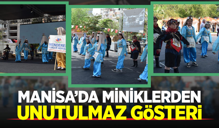 Manisa'da Halk Oyunları Rüzgarı