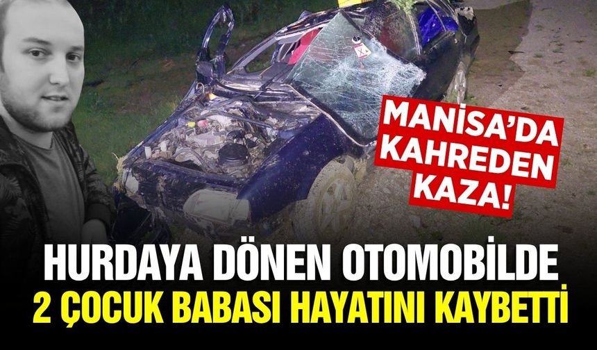 Kırkağaç'ta Kontrolden Çıkan Otomobil Şarampole Uçtu: 1 Ölü, 1 Yaralı