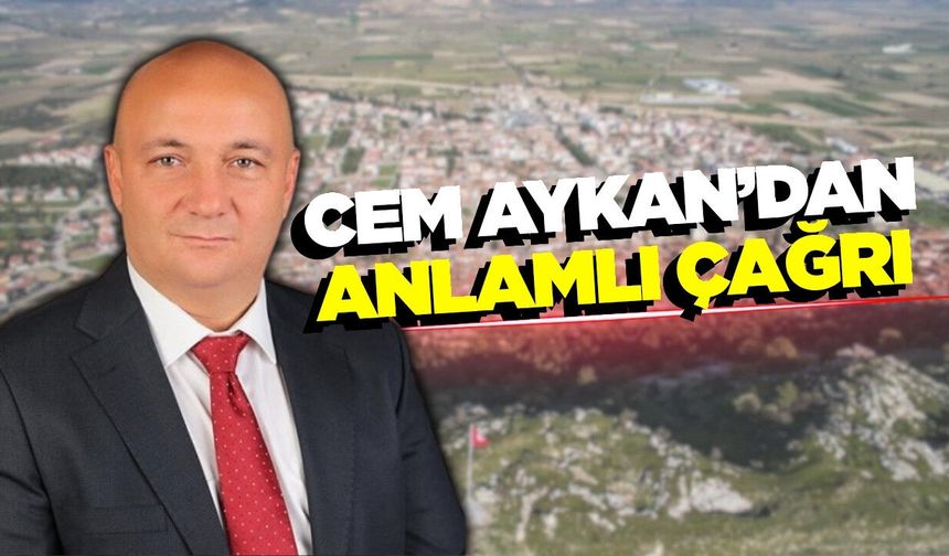 Manisa'da "Kalbimiz Onlarla Atıyor" Mesajı
