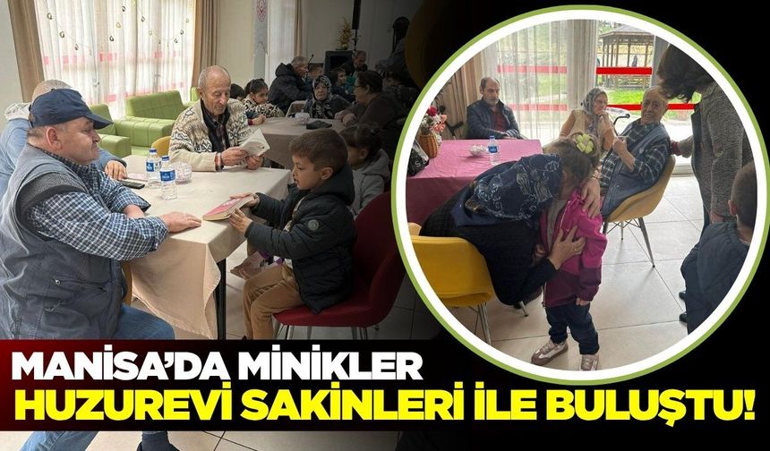 Salihli'de kuşaklar arası gönül köprüsü kuruldu