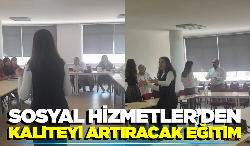 Manisa’da Sosyal Hizmet Personeline "Yas Süreci" Eğitimi