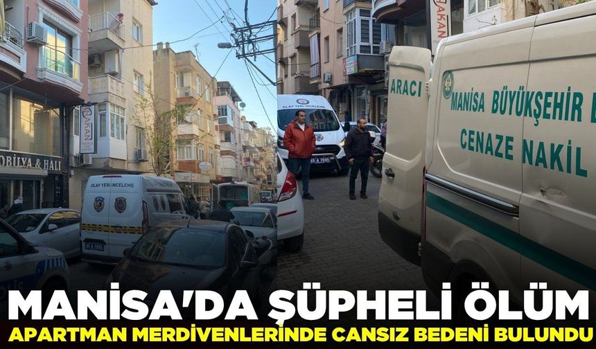 Apartman merdivenlerinde cansız beden bulundu