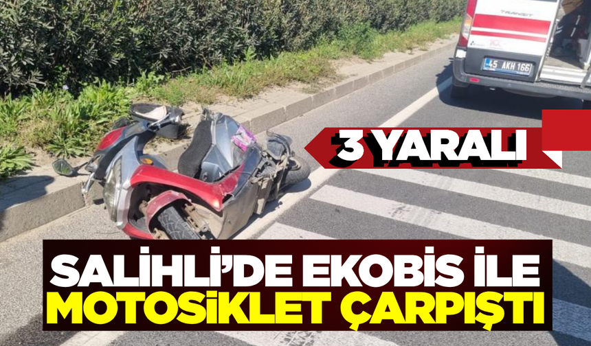 Manisa'da Korkutan Kaza: 3 Yaralı