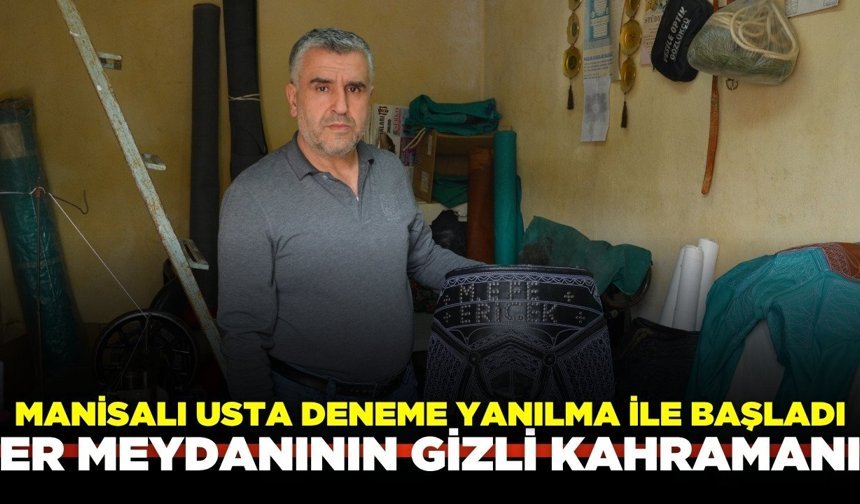 Manisalı usta Ege Bölgesi'nin tek kispet üreticisi olma yolunda ilerliyor!