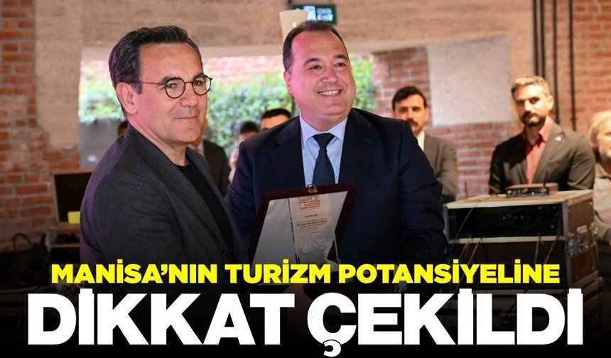 Manisa’nın turizm potansiyeli söyleşide ele alındı