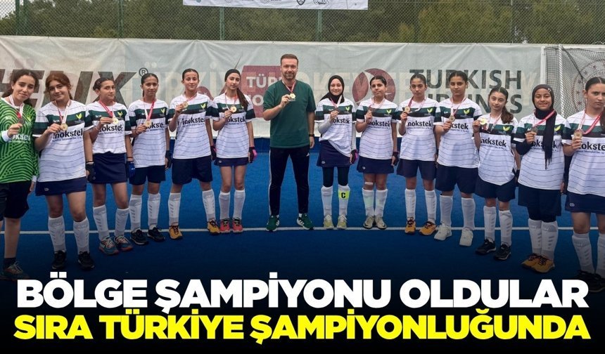 Manisa'nın yıldız kızları namağlup şampiyon oldu