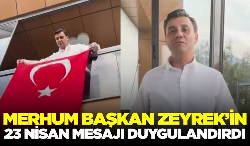 Ferdi Zeyrek'in 23 Nisan kutlaması yeniden gündem oldu