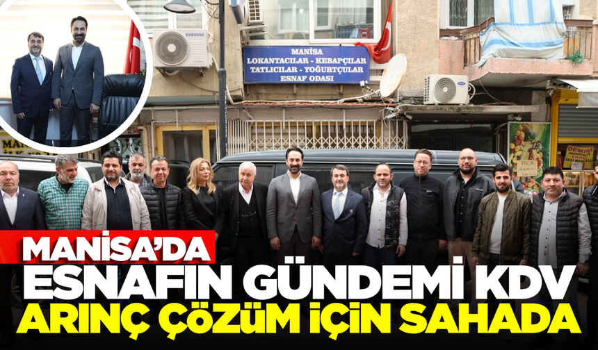 Milletvekili Arınç'tan Esnafa Yakın Takip