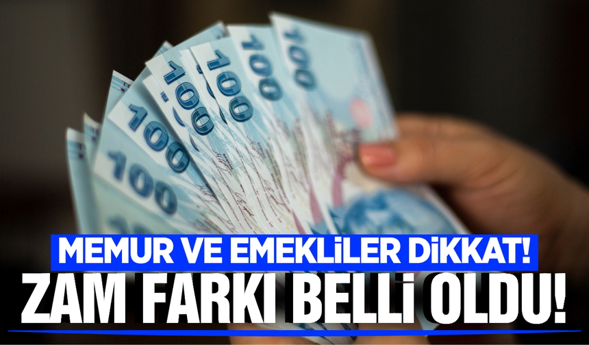 Milyonlarca memur ve emekliyi ilgilendiren haber!