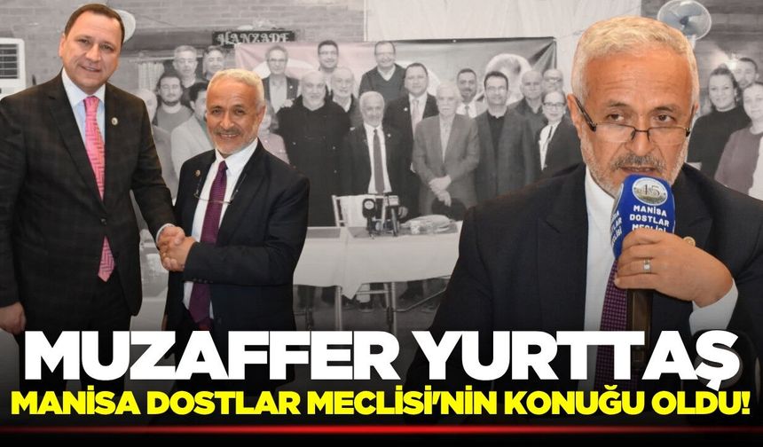 Manisa Su Platformu üyeleri, Manisa Dostlar Meclisi'nin konuğu oldu!