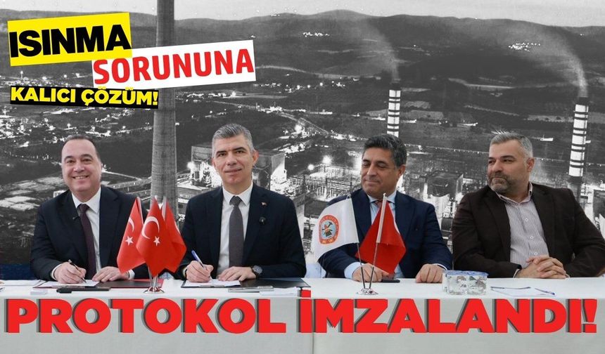 Manisa'da ısınma sorununa kalıcı çözüm: Protokol imzalandı