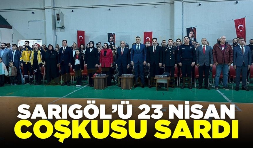 Sarıgöl'de 23 Nisan Coşkusu