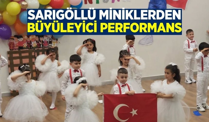 Sarıgöl'de 23 Nisan etkinlikleri devam ediyor