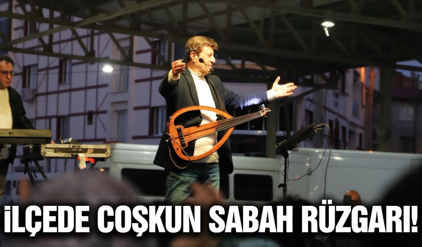 Saruhanlı'da Coşkun Sabah rüzgarı esti