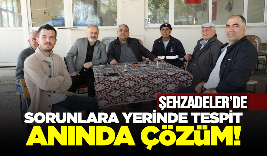 Şehzadeler’de “Muhtar Hattı”