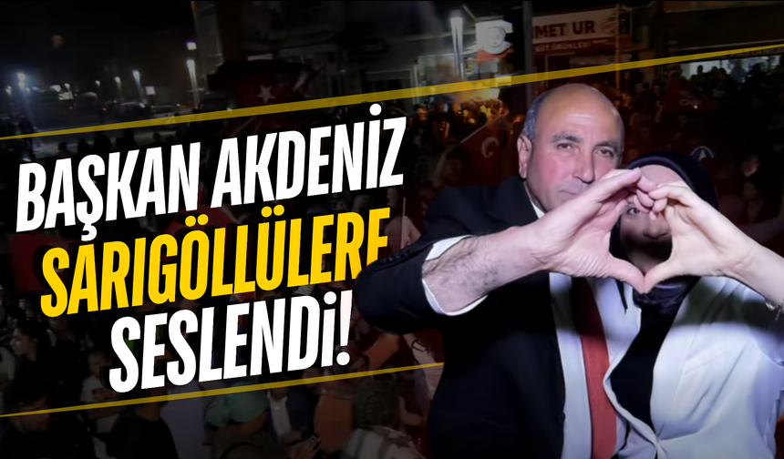 Tahsin Akdeniz'den gönüllere dokunan mesaj!