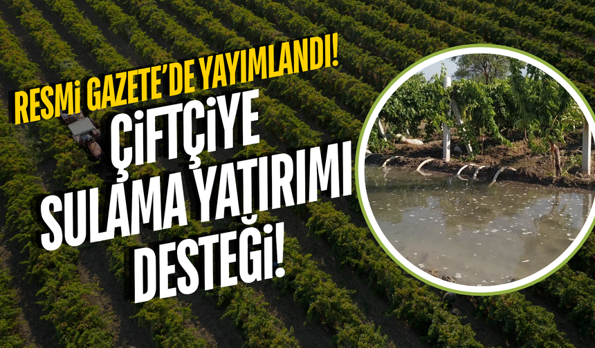 Tarımda hibe müjdesi: Yüzde 70’e varan destek yürürlükte!