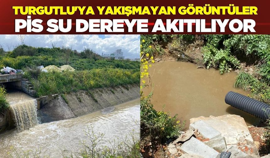 Turgutlu'da vatandaşları tedirgin eden görüntü!