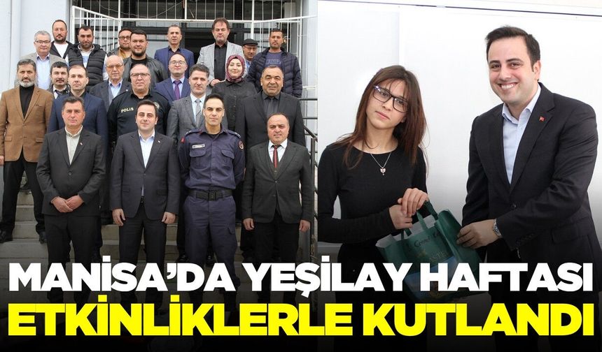 Manisa'da Yeşilay Haftası kutlandı