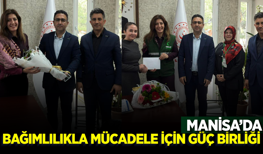 Yeşilay’dan Manisa Aile ve Sosyal Hizmetler İl Müdürlüğü’ne Ziyaret