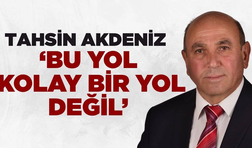Sarıgöl Belediye Başkanı Tahsin Akdeniz’den Özgür Özel’e Destek