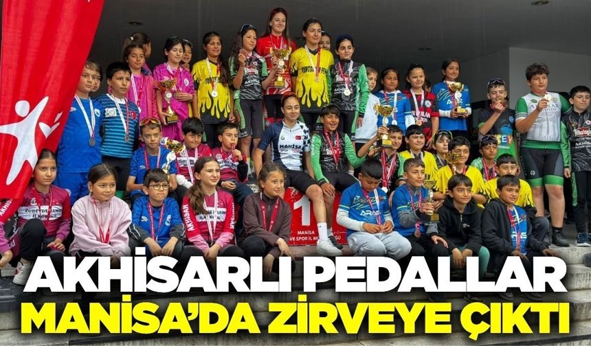 Akhisarlı pedallar Manisa'da göz doldurdu